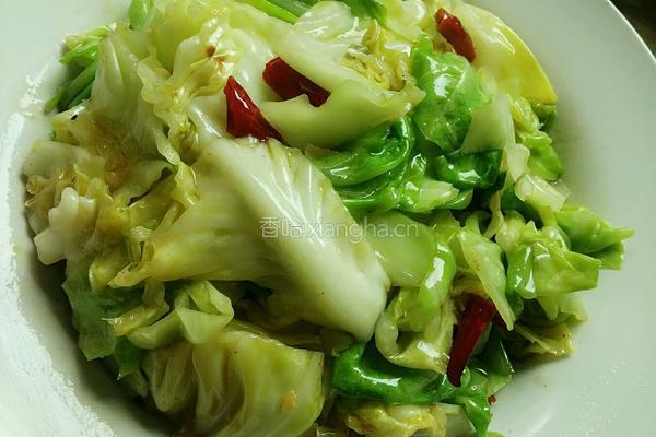 炒莲花白的做法图解6