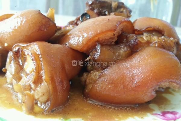 卤猪蹄的做法图解13