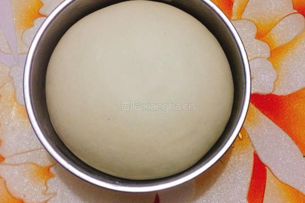蜜豆餐包的做法图解4