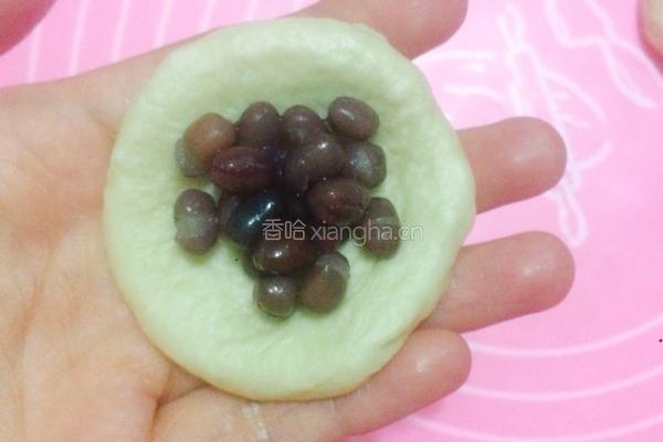 蜜豆餐包的做法图解7