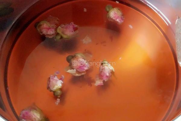玫瑰花奶茶的做法图解6