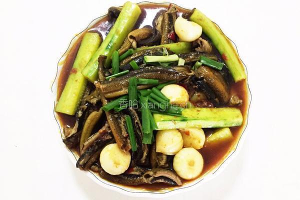 黄瓜鳝鱼的做法图解6