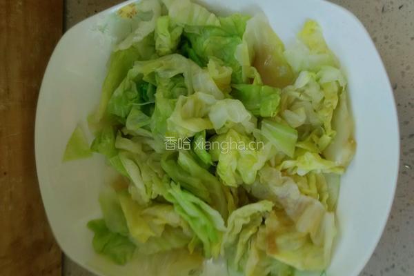 凉拌洋白菜的做法图解15