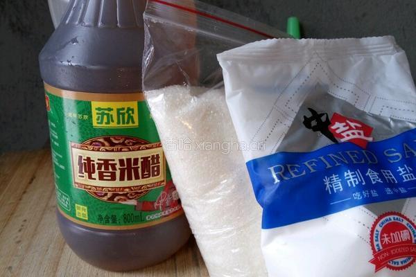糖醋蒜头的做法图解2