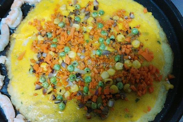 土豆鸡蛋披萨饼的做法图解7