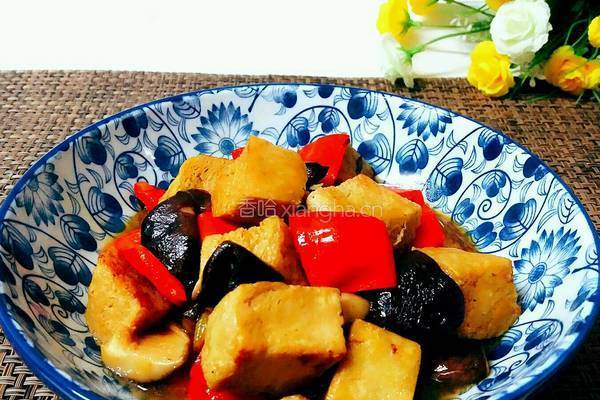 香菇烧冻豆腐的做法图解10