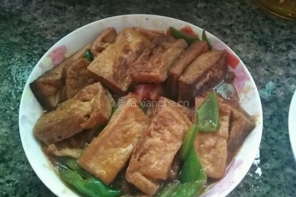 辣椒炒豆干的做法图解8