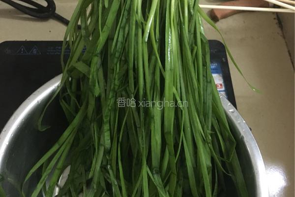 烧烤韭菜的做法图解2