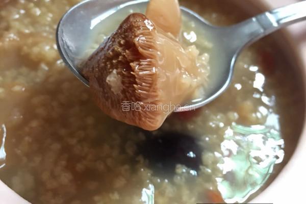 猴头菇红枣小米粥的做法图解7