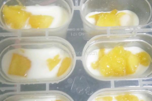 芒果酸奶冰棍的做法图解5