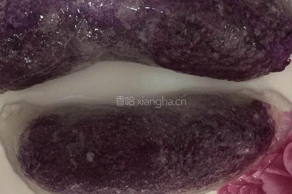水晶紫薯卷的做法图解6