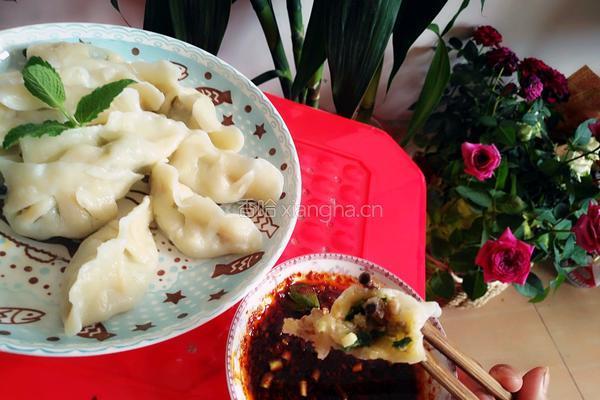 小葱芹菜肉饺子的做法图解14