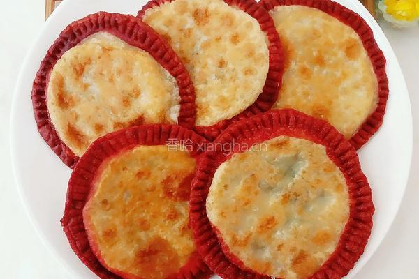 彩色馅饼的做法图解12