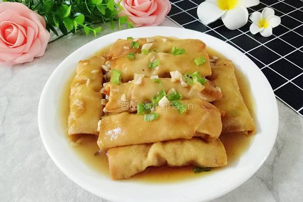 千张包肉的做法图解22
