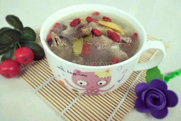 枸杞鸽子汤的做法图解12