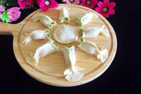 金鱼饺子的做法图解17