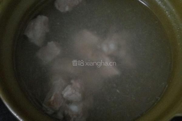 排骨腐竹汤的做法图解2