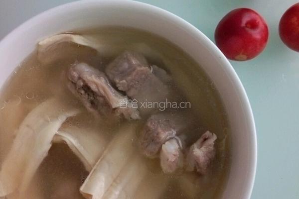 排骨腐竹汤的做法图解4