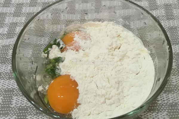 中式~海苔香菇虾仁披萨的做法图解7