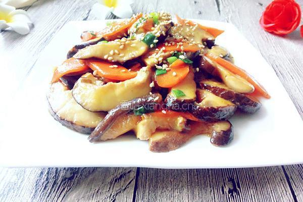 蚝油香菇