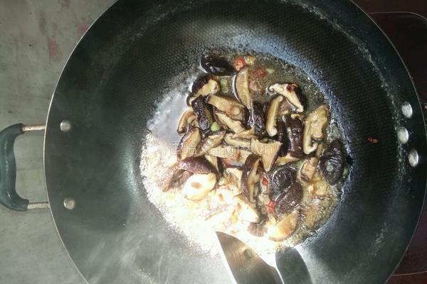 香菇油菜的做法图解7