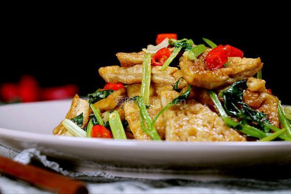 外酥里嫩的煎豆腐的做法图解15