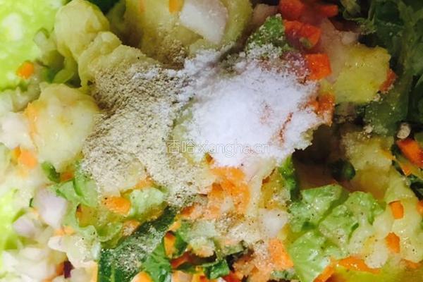 田园土豆饼的做法图解8