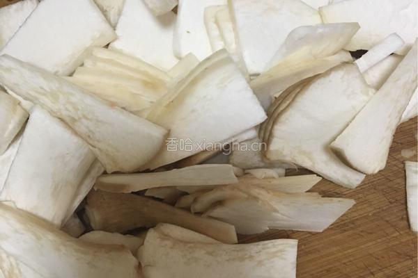 杏鲍菇炒肉的做法图解3