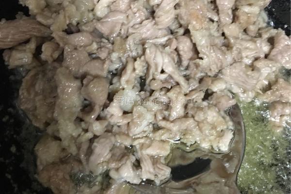 杏鲍菇炒肉的做法图解5