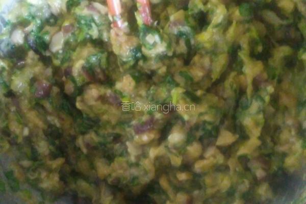 油菜香菇肉包子的做法图解6