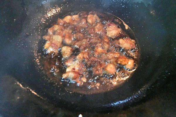 香干炒肉的做法图解4