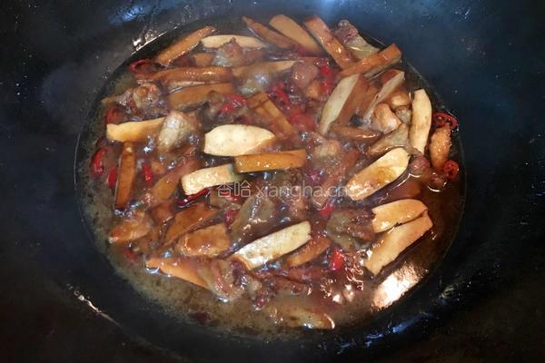 香干炒肉的做法图解7