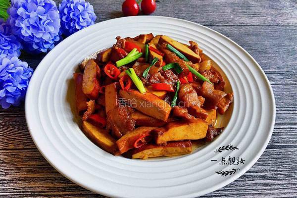 香干炒肉的做法图解9