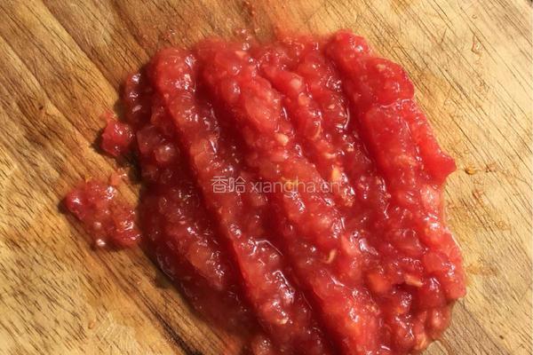 西红柿鸡蛋饼的做法图解1