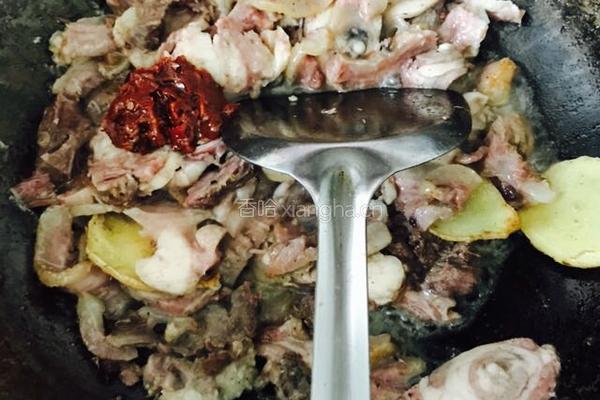 爆炒牛头肉的做法图解6