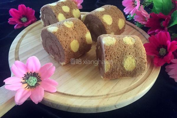波点蛋糕卷的做法图解21