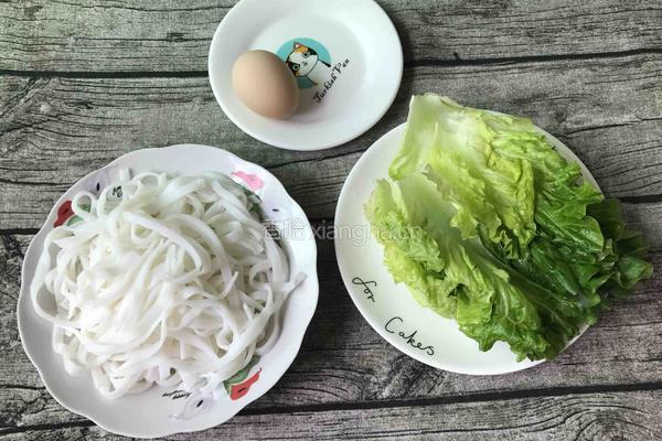 炒河粉的做法图解1