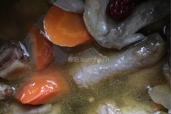 香菇炖鸡的做法图解3