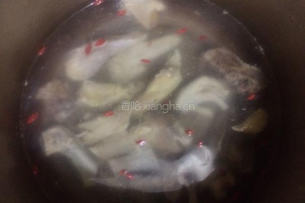 老鸡粉丝汤的做法图解6