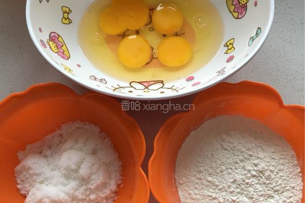 蒸蛋糕的做法图解1