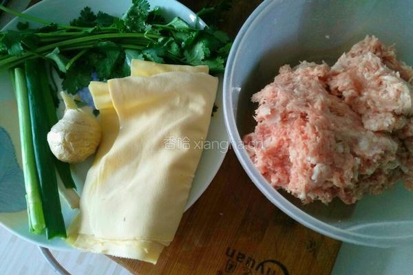 千张肉卷的做法图解1