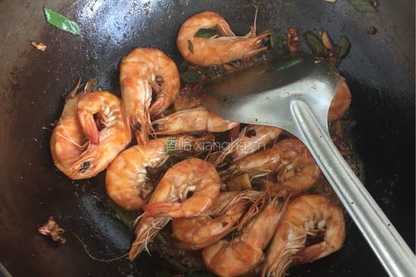 爆炒白灼虾的做法图解6