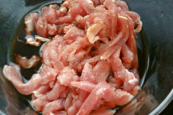 疙瘩丝炒肉丝的做法图解5