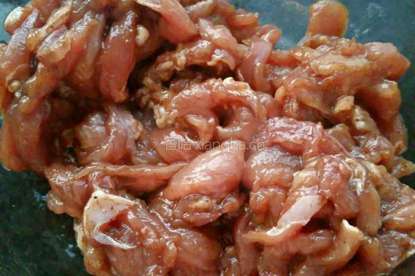 疙瘩丝炒肉丝的做法图解6