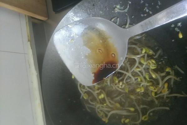 豆芽炒粉条的做法图解6
