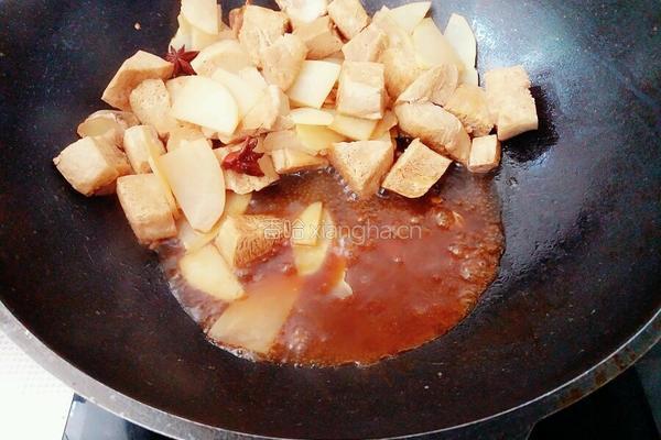 冻豆腐炒土豆片的做法图解8