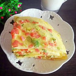 葱香鸡蛋饼的做法[图]
