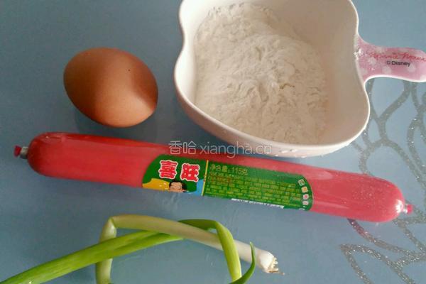 葱香鸡蛋饼的做法图解1