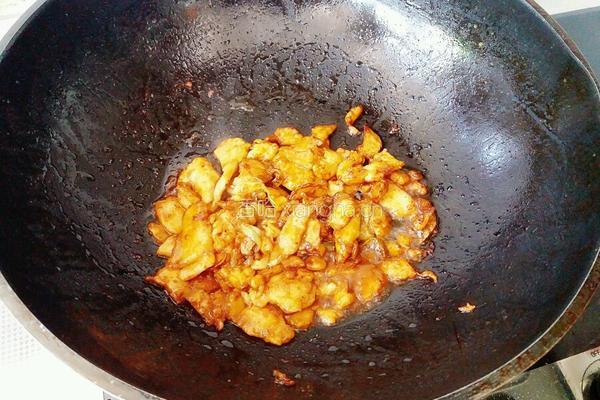 孜然炒肉的做法图解8