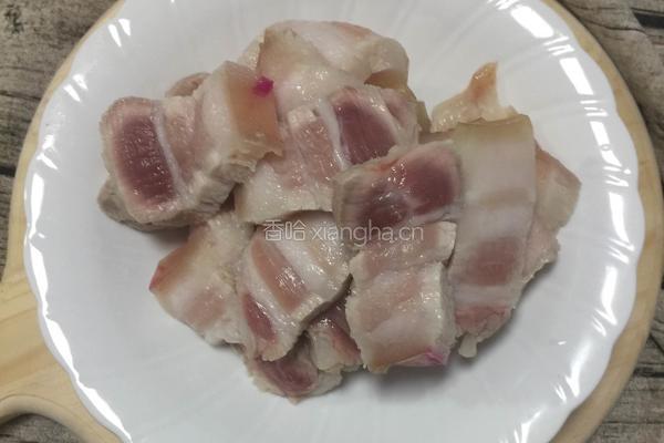 扁豆红烧肉的做法图解4
